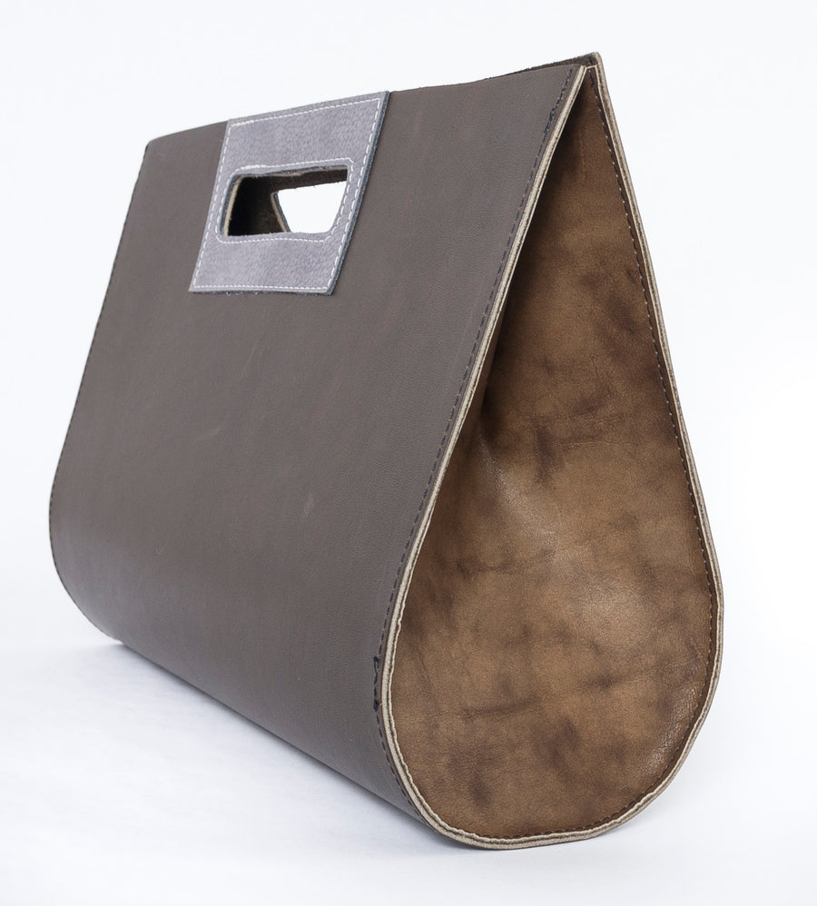 The Leather Teardrop Handbag