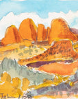 Arizona Landscape by Maine Artist Elena Jahn