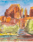 Arizona Pastel Landscape