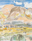 Watercolor of Questa by Elena Jahn