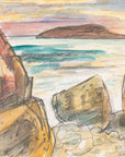 Culebra Landscape by Maine Artist Elena Jahn