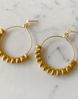 Sunrise Earrings Small - Gold